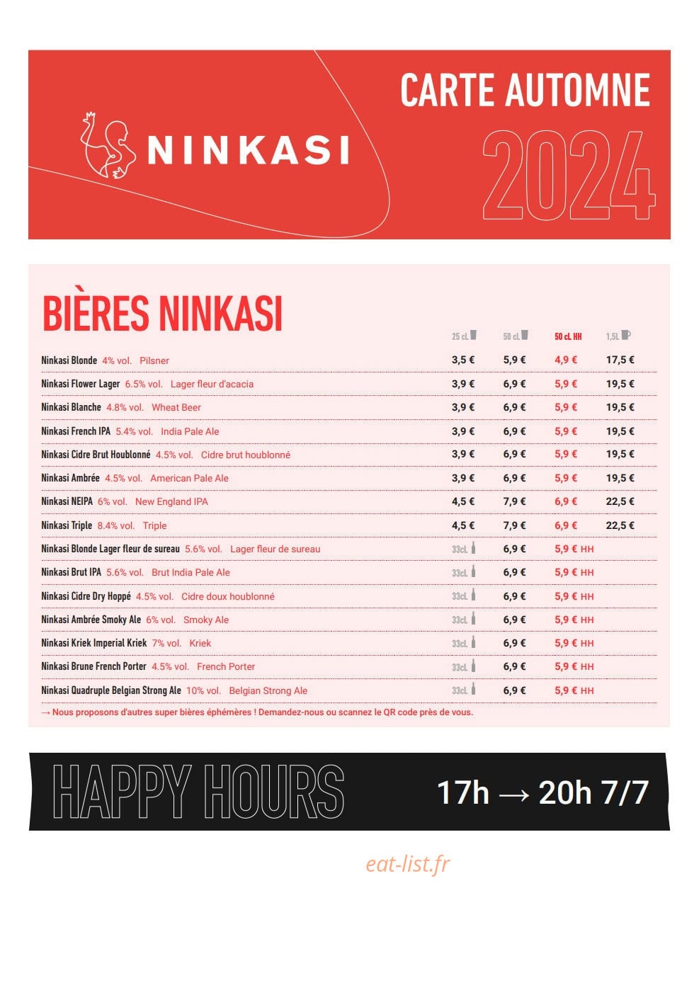 Ninkasi Montpellier — carte page 4