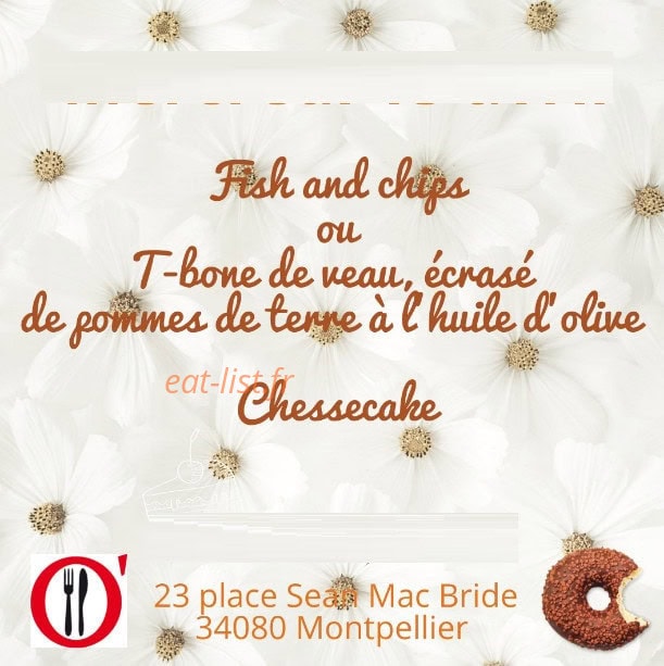O'Bistrot — carte page 6