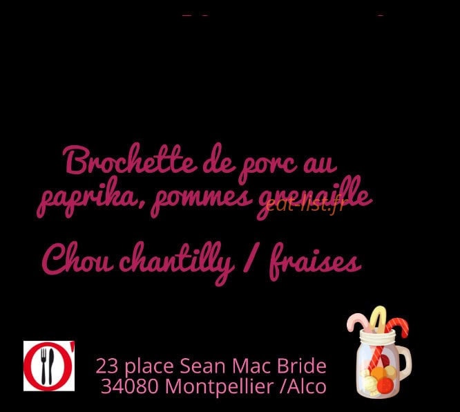 O'Bistrot — carte page 11