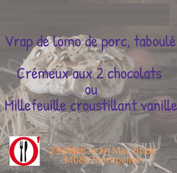 O'Bistrot — carte page 13