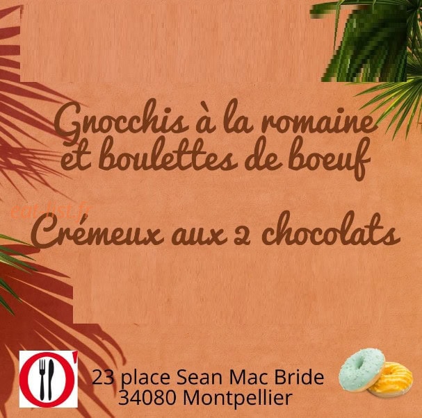 O'Bistrot — carte page 10