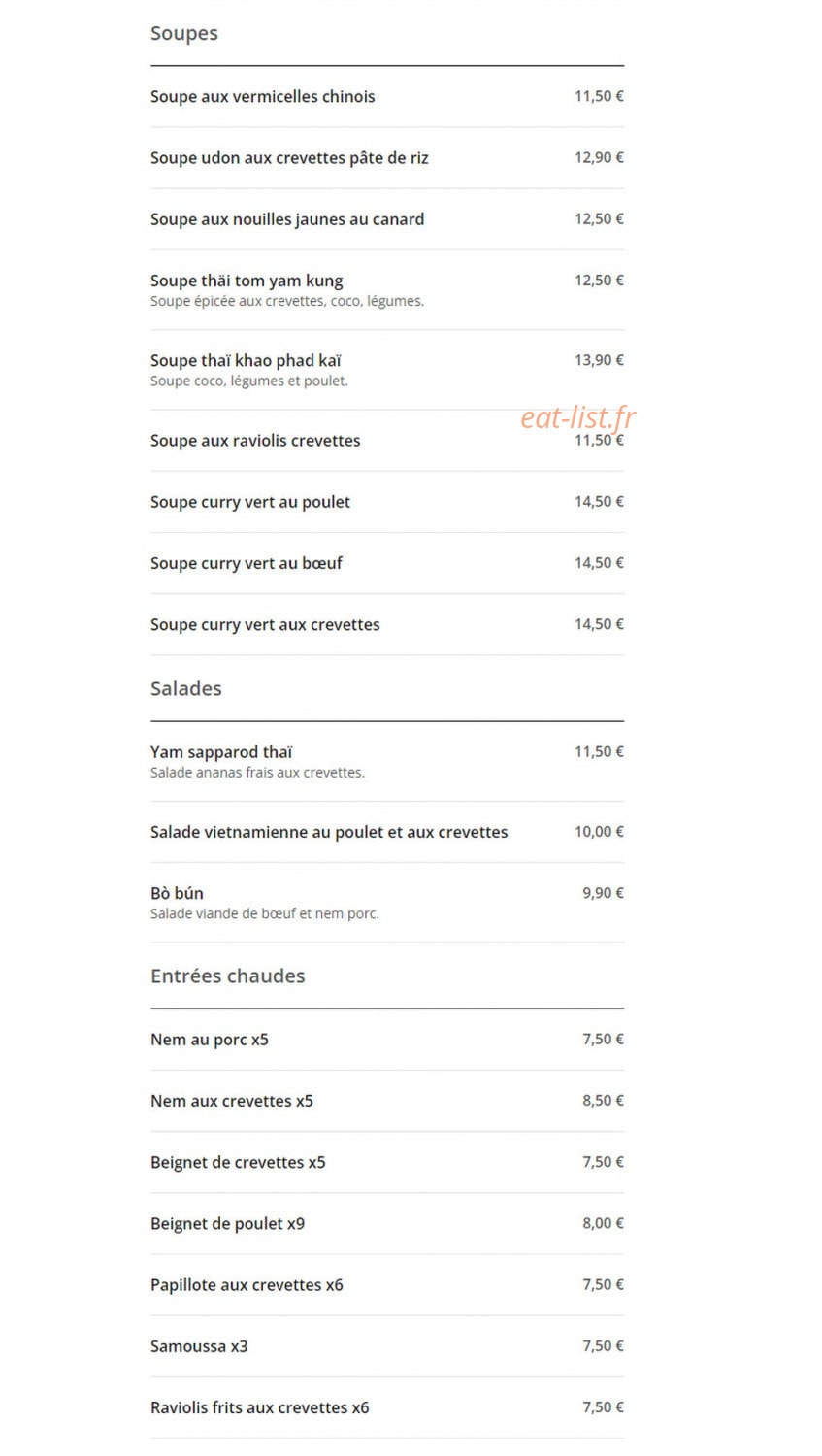 O Coin de l'Asie — carte page 2