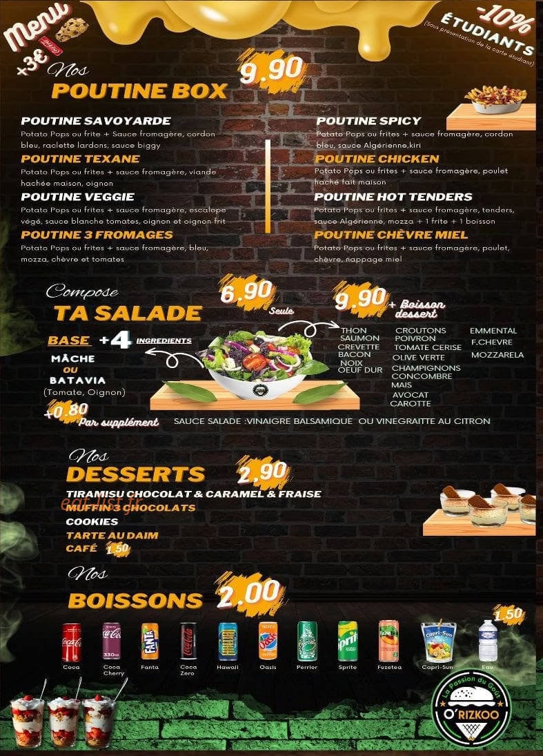 O'rizkoo — carte page 4