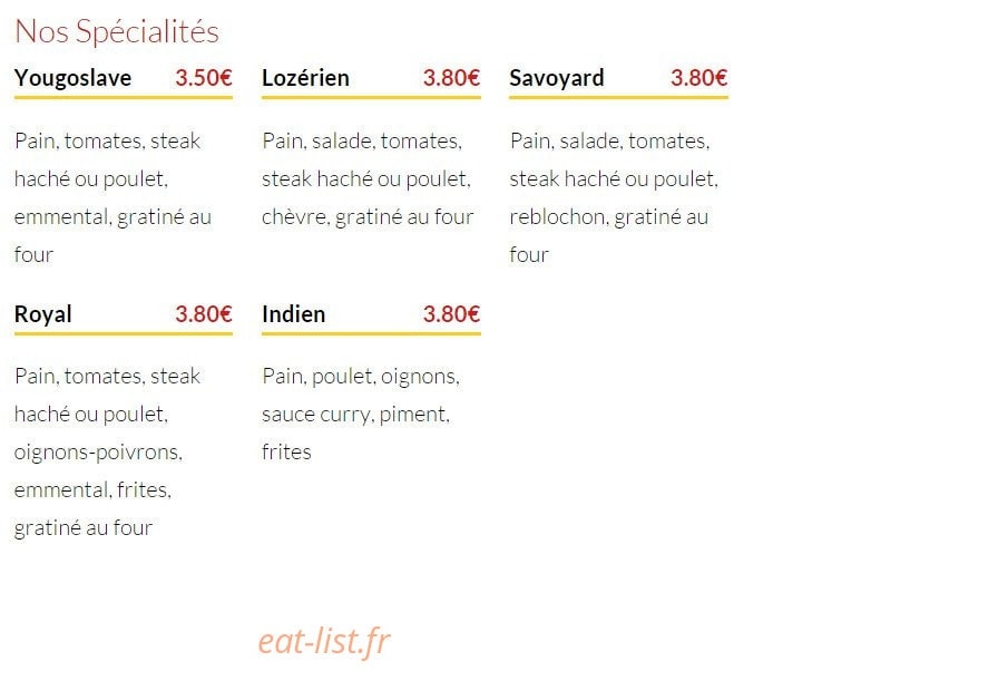 Ô Soleil du Triolet — carte page 1