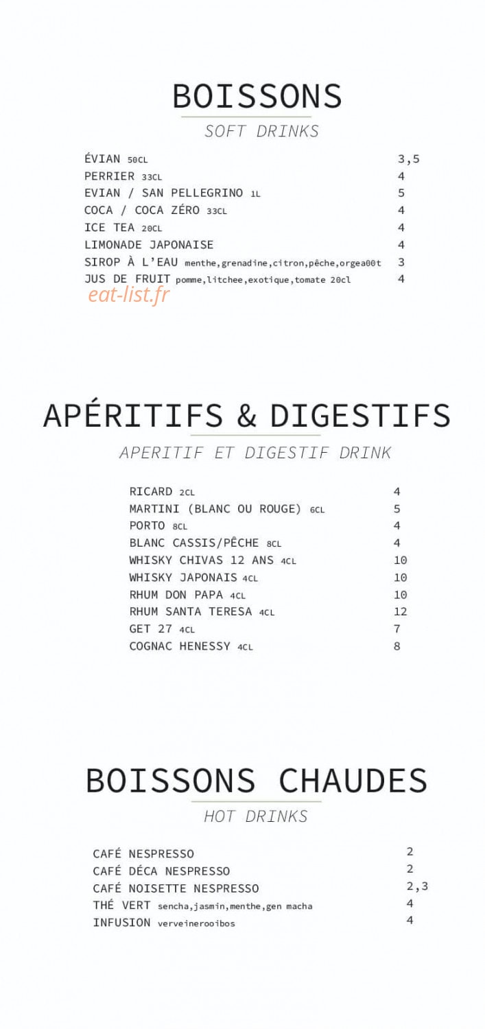 Only — carte page 4