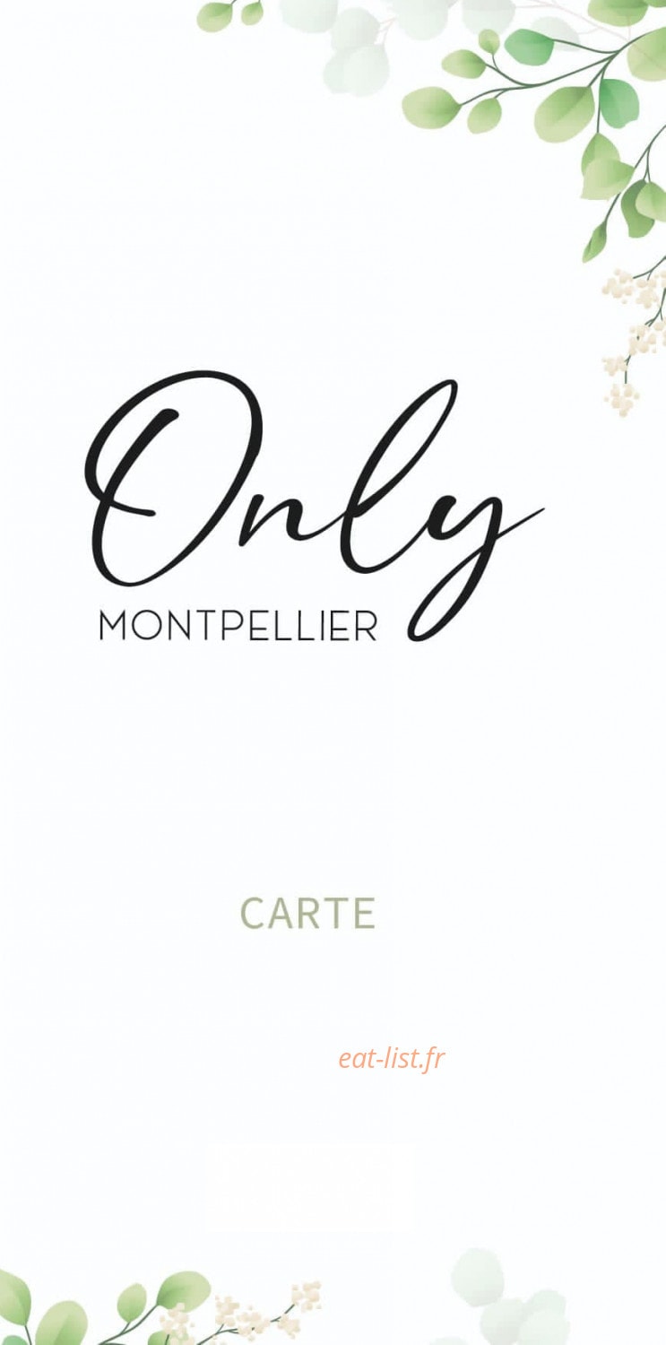 Only — carte page 1