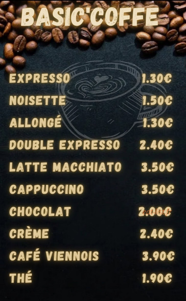 Pain et Compagnie (Basic Eat) — carte page 2