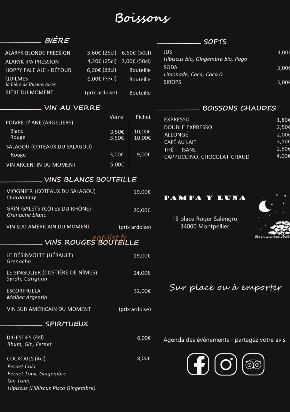 Pampa y Luna — carte page 2