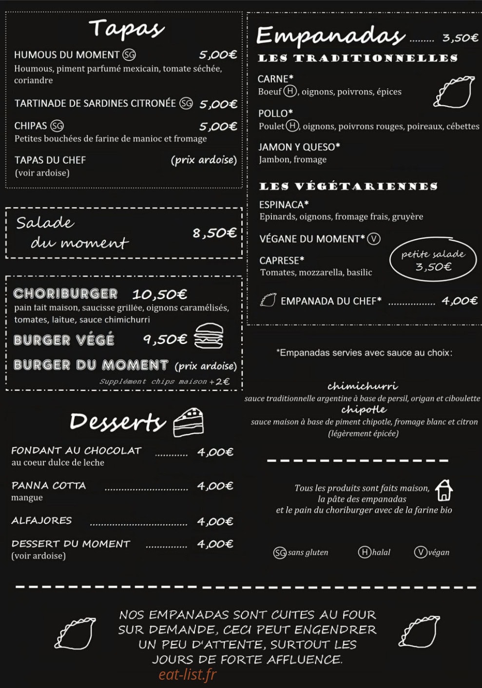 Pampa y Luna — carte page 1