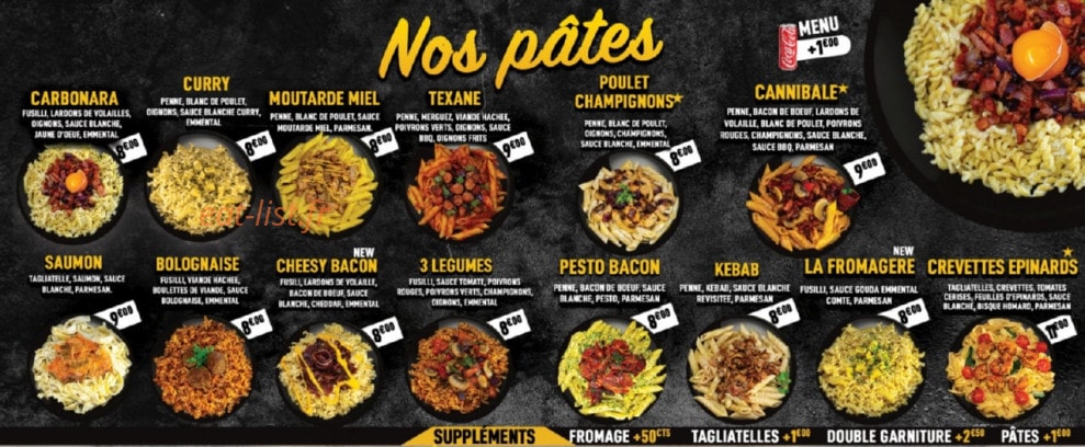 Pate'Oche — carte page 2