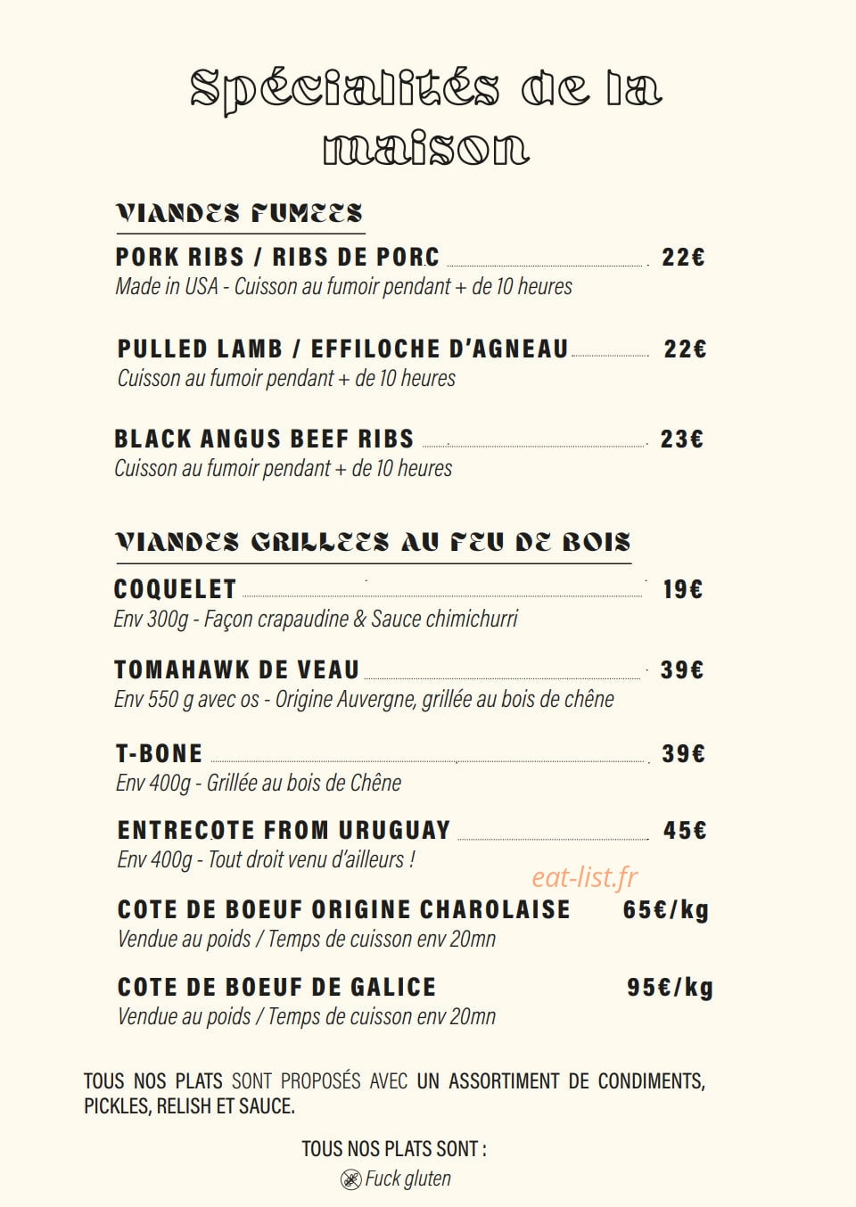 Picky Joe — carte page 2