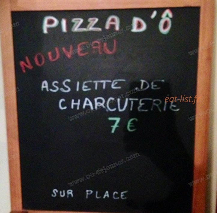 Pizza d'Ô — carte page 3