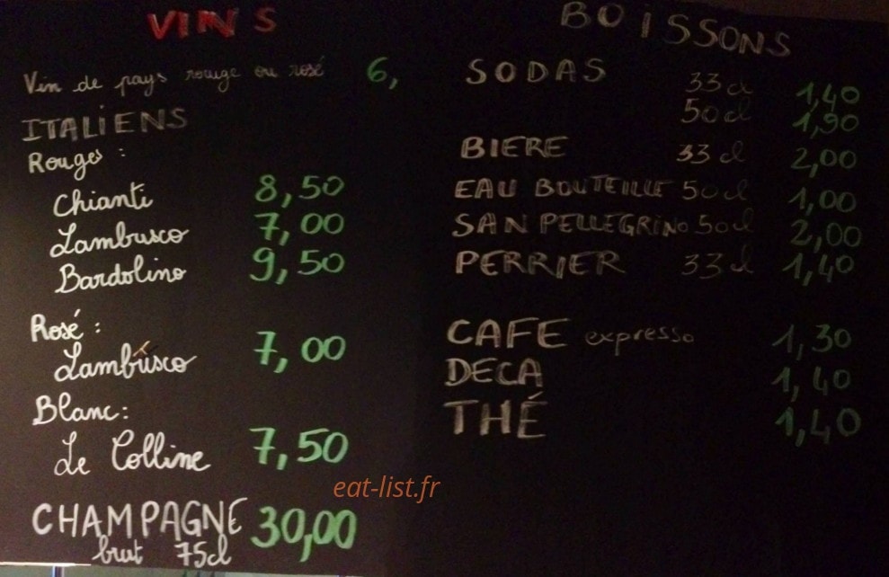 Pizza d'Ô — carte page 6