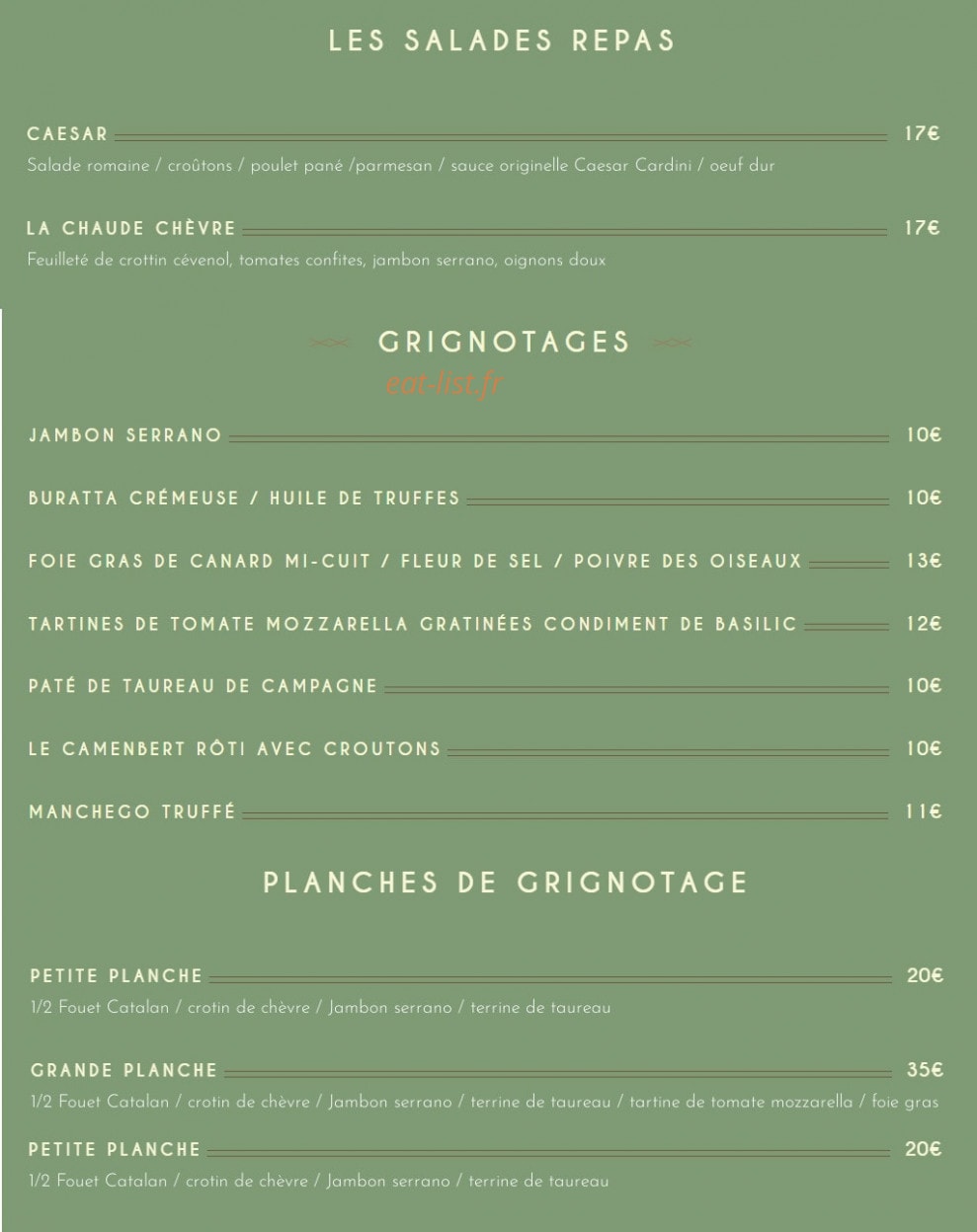 Pompadour — carte page 3