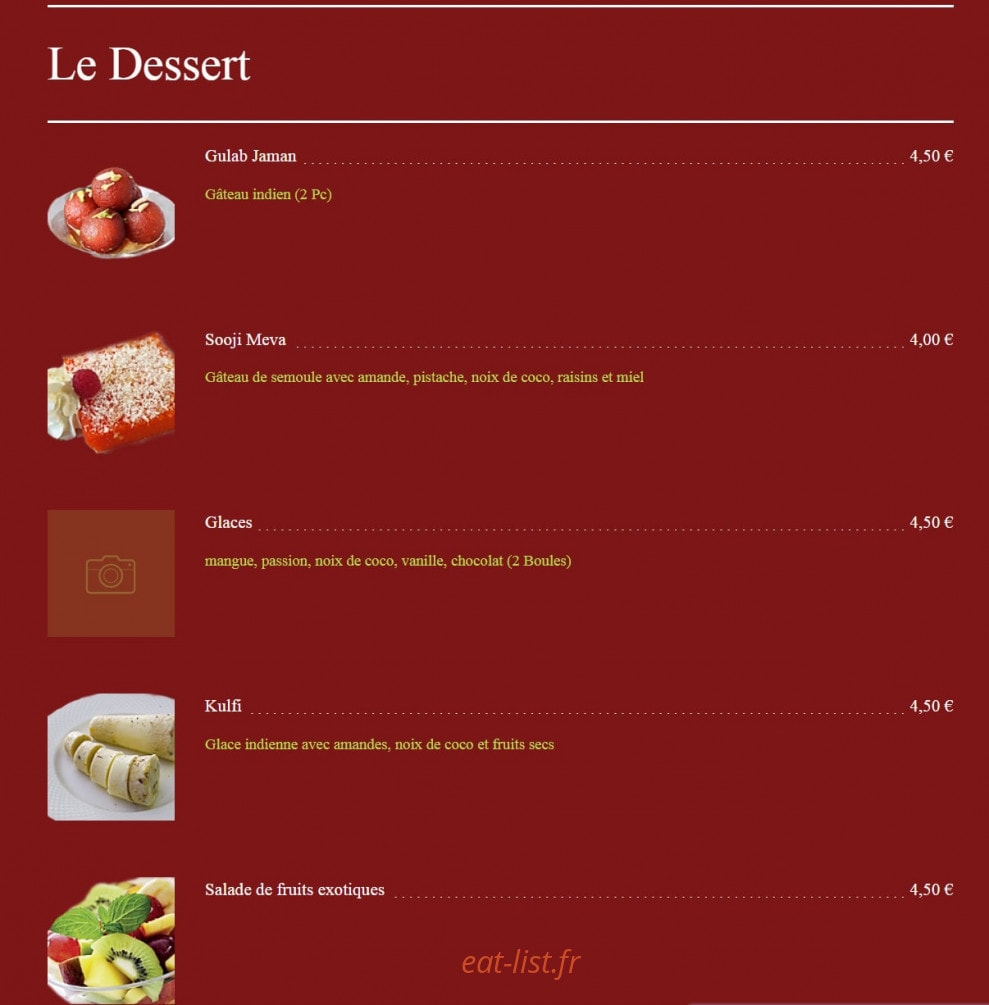 Puja — carte page 21
