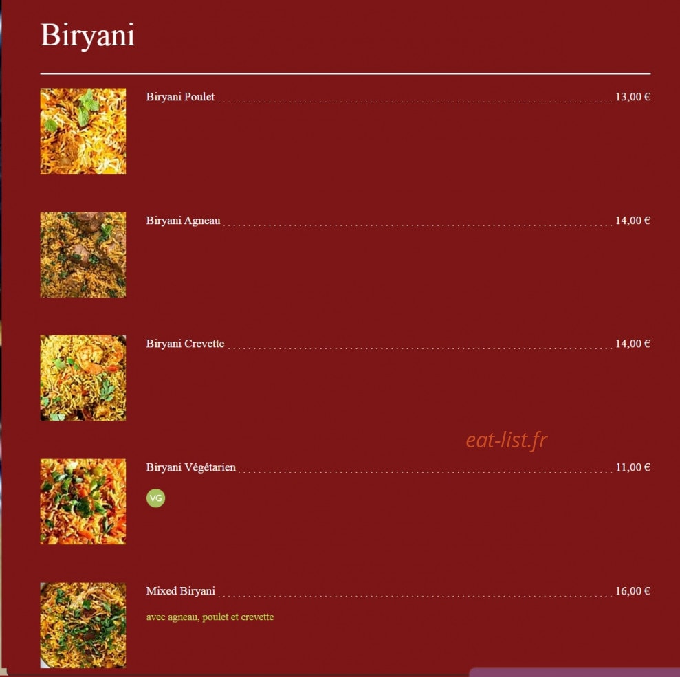 Puja — carte page 13