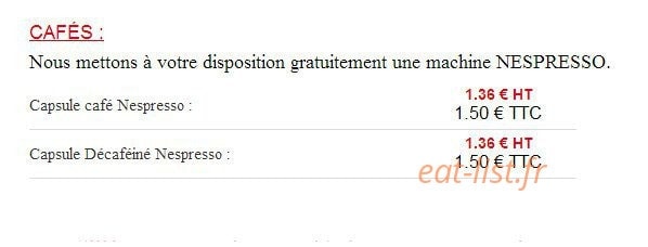 Restaurant  Le Vr à Vin — carte page 4
