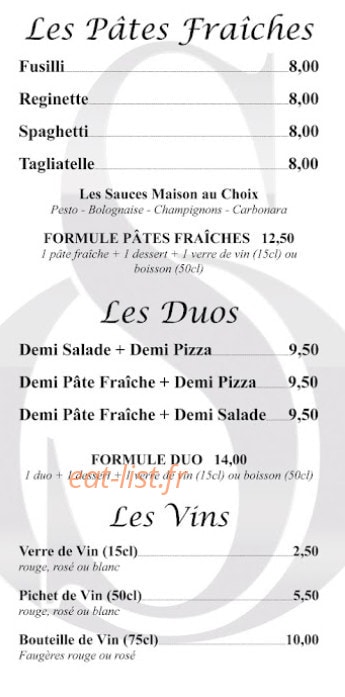 Resto So — carte page 3
