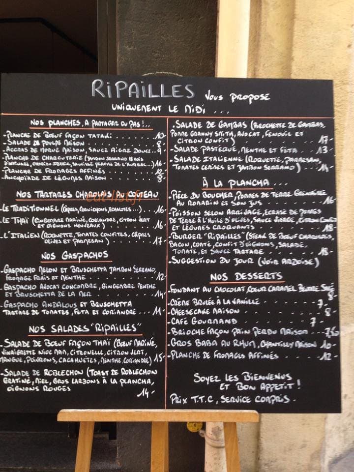 Ripailles — carte page 1