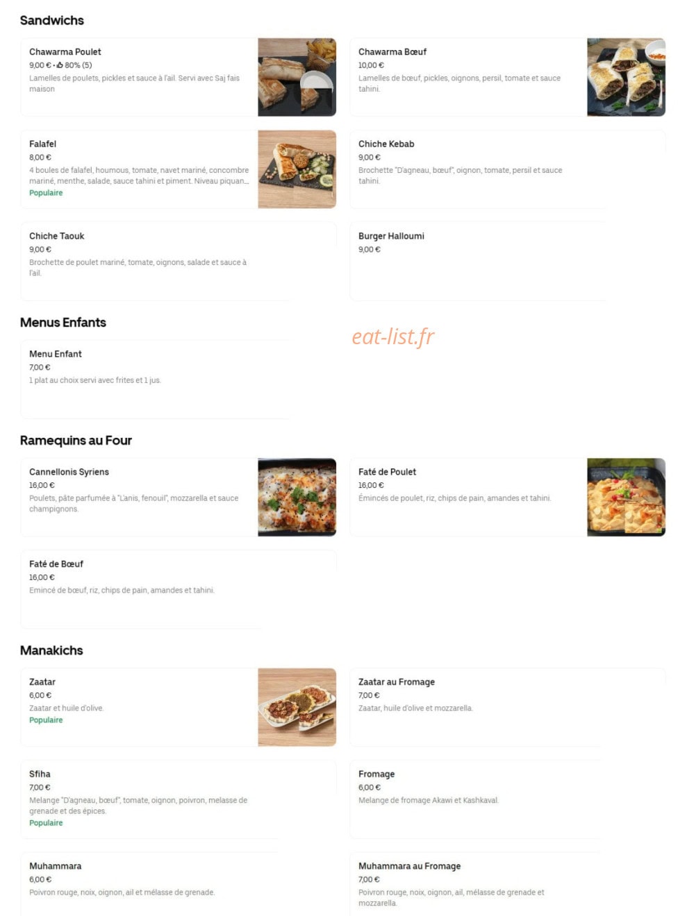 Sésame — carte page 3