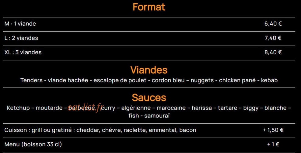 Smash Burger — carte page 2