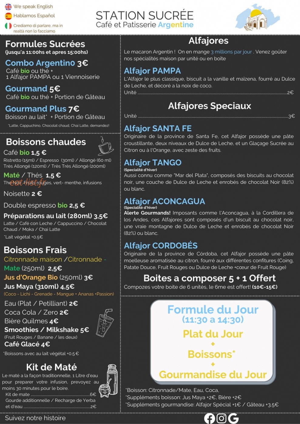 Station Sucrée — carte page 2