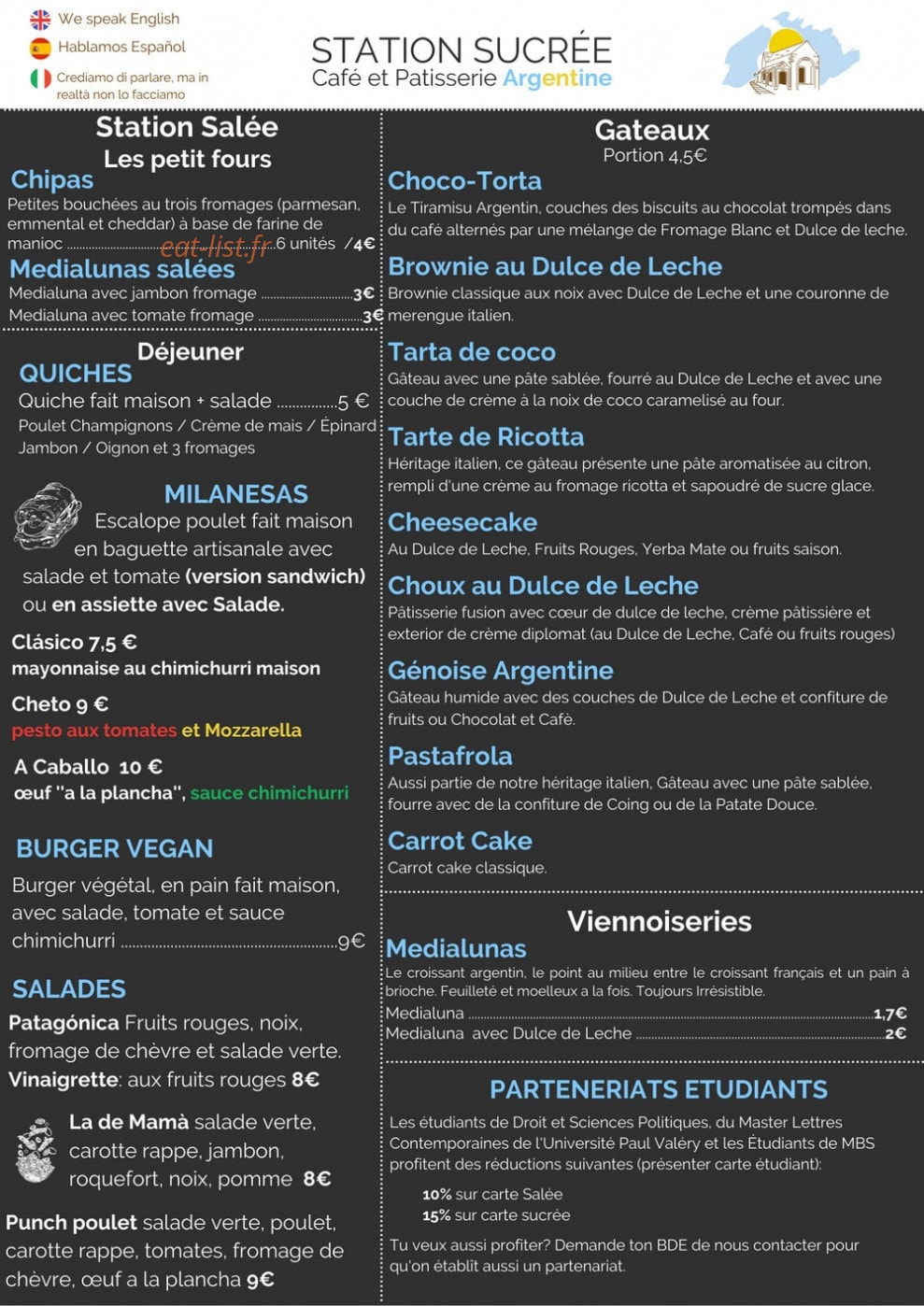 Station Sucrée — carte page 1