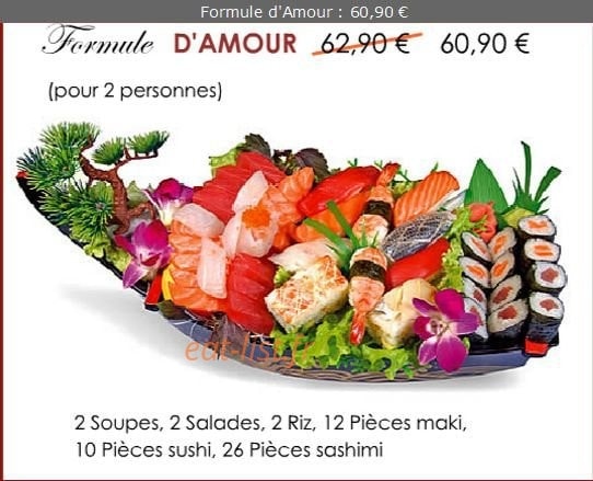 Sushi Boat — carte page 15