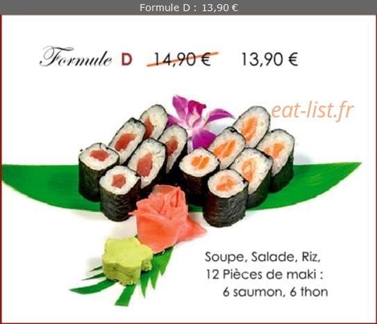 Sushi Boat — carte page 9