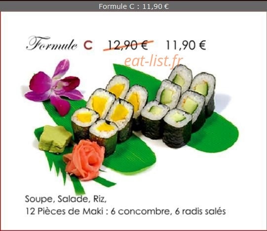 Sushi Boat — carte page 8