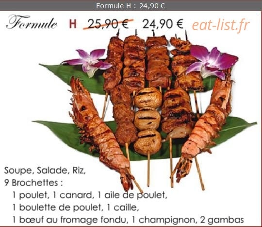 Sushi Boat — carte page 13