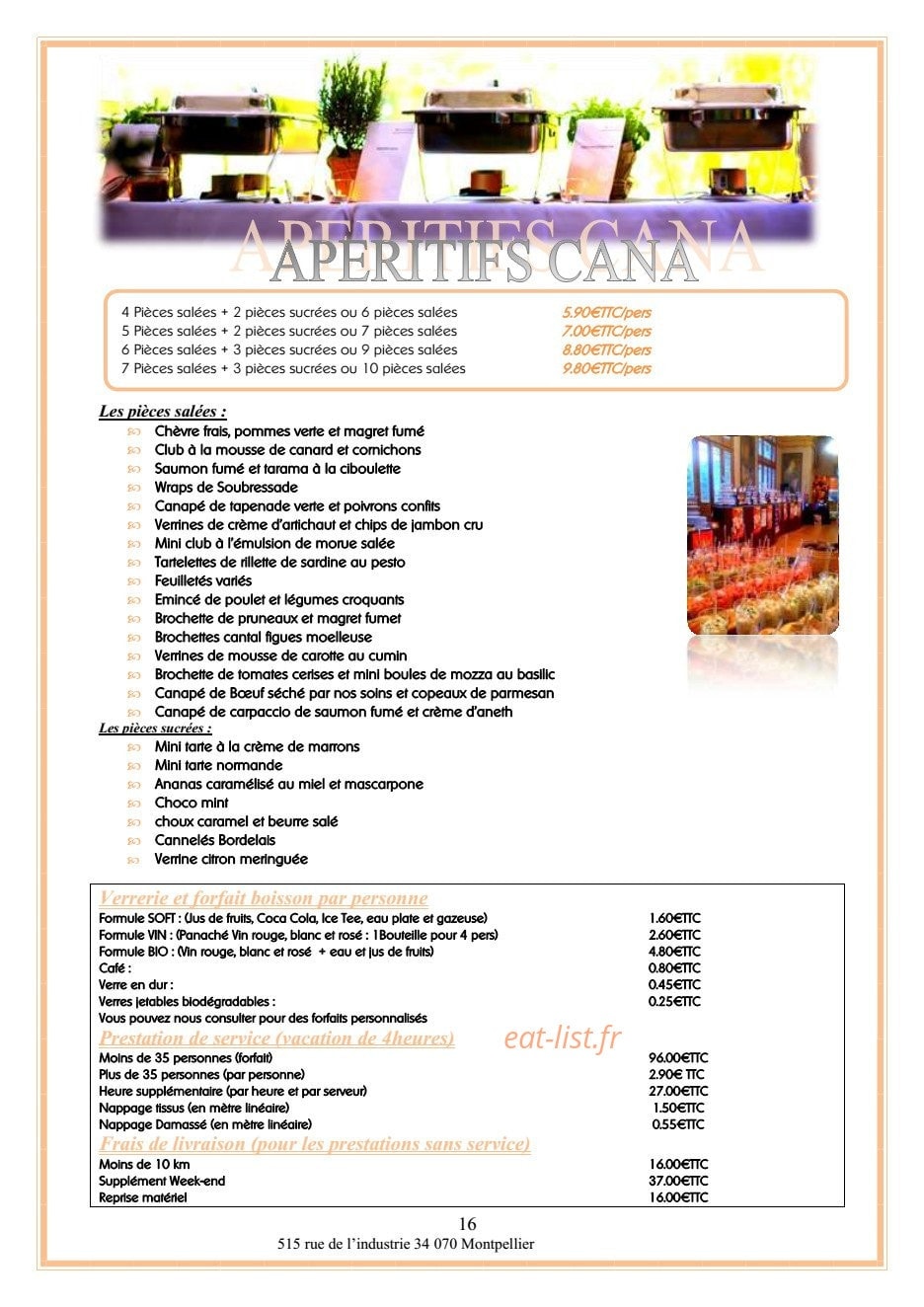 Table de cana — carte page 9