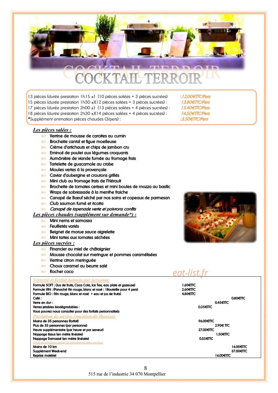 Table de cana — carte page 3