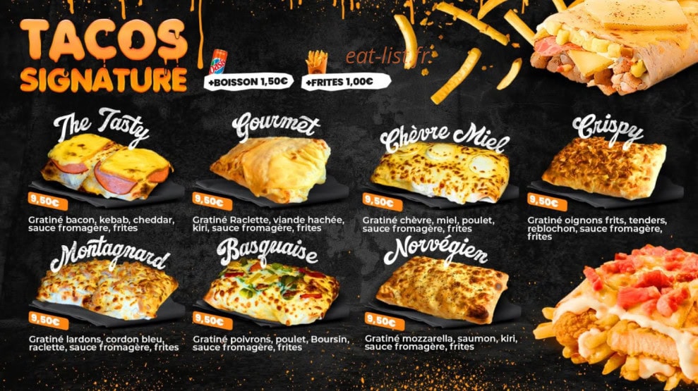 Tacos Hermanos — carte page 2