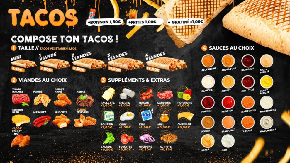 Tacos Hermanos — carte page 4
