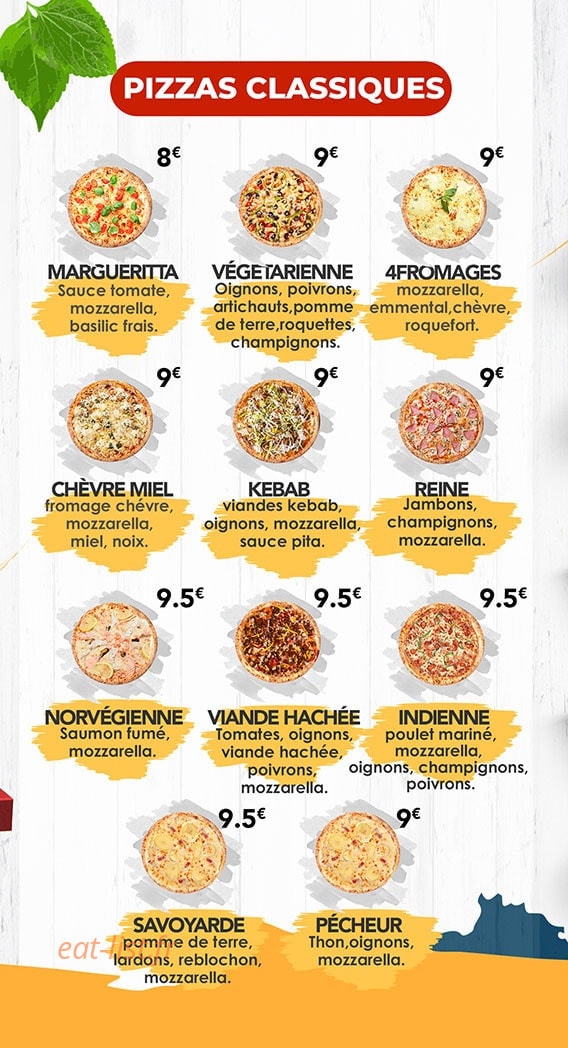 The Street Food — carte page 2