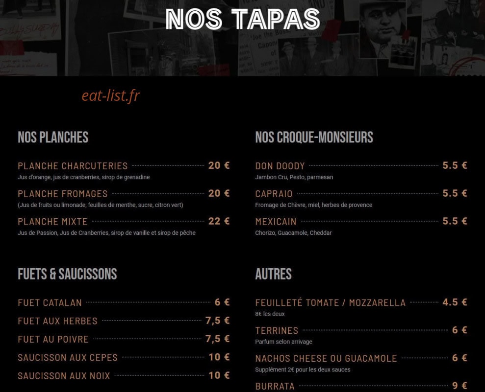 Trigger Bar — carte page 1