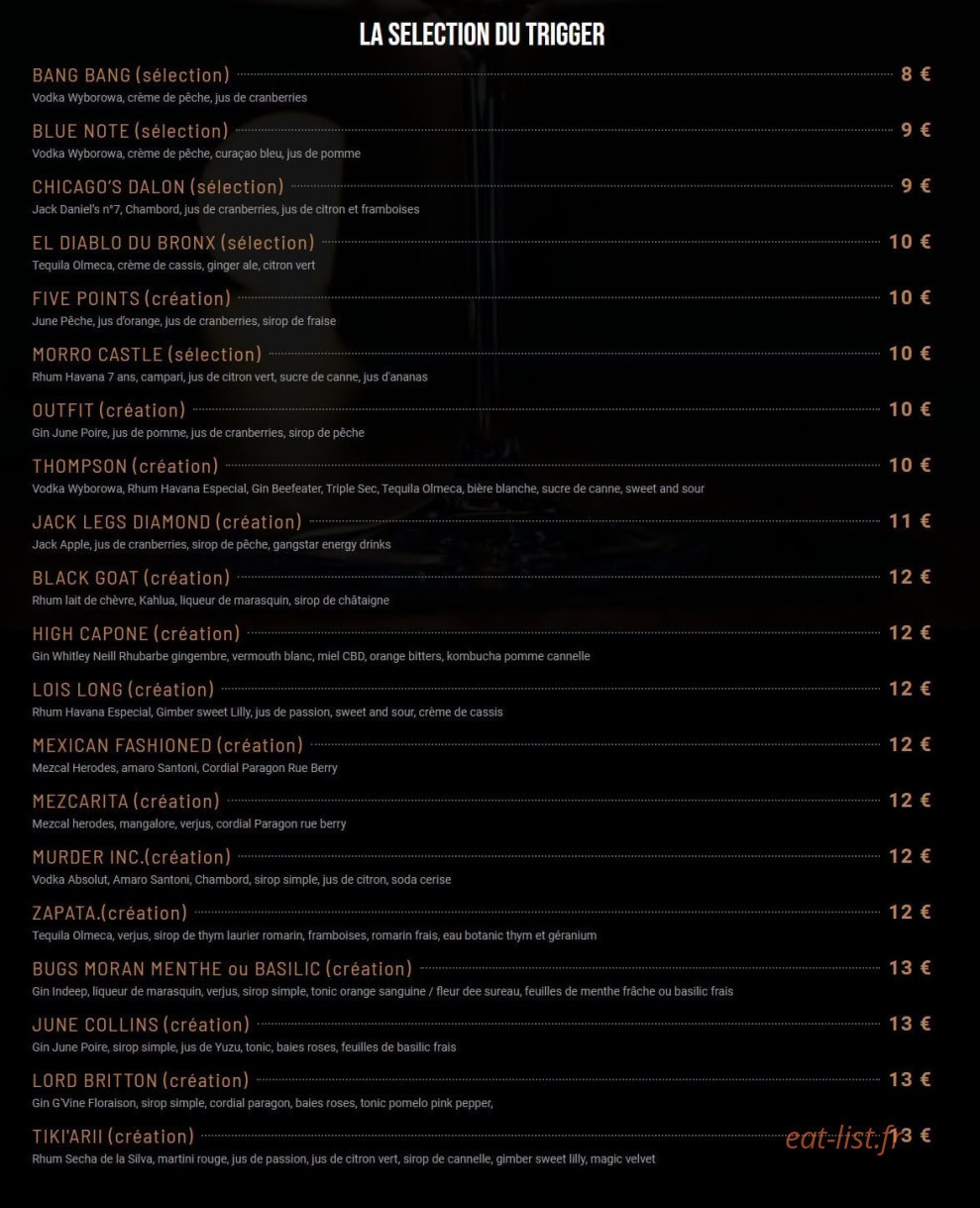 Trigger Bar — carte page 8