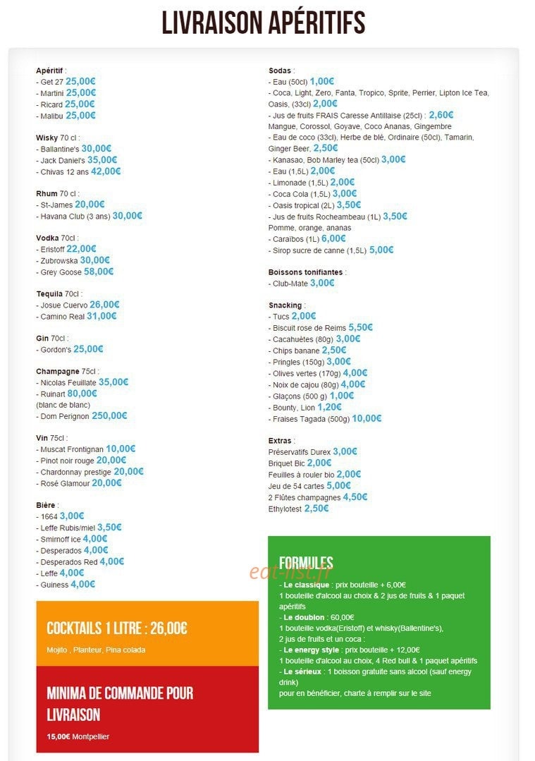 Tropic Addict — carte page 5