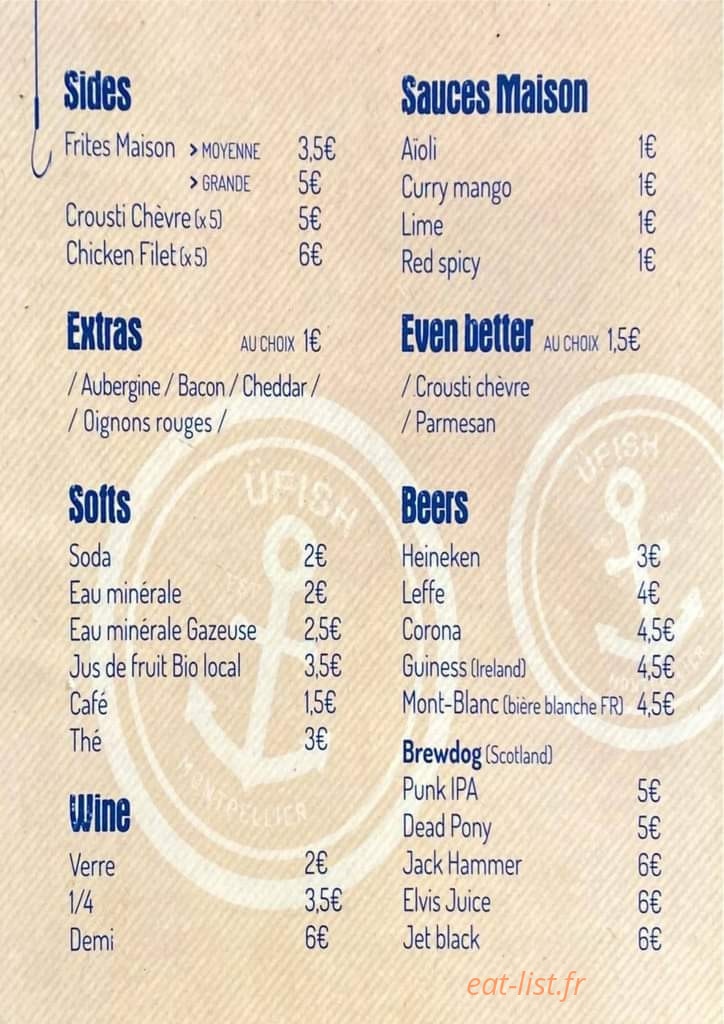 Üfish — carte page 2