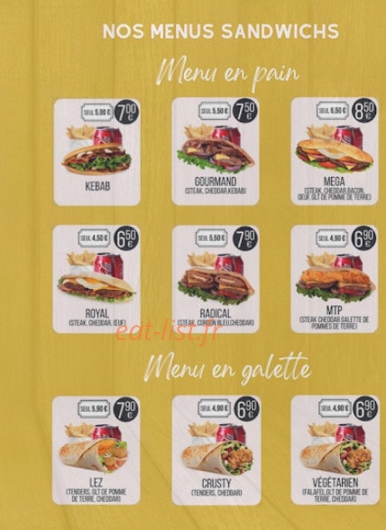 Uni Food — carte page 5