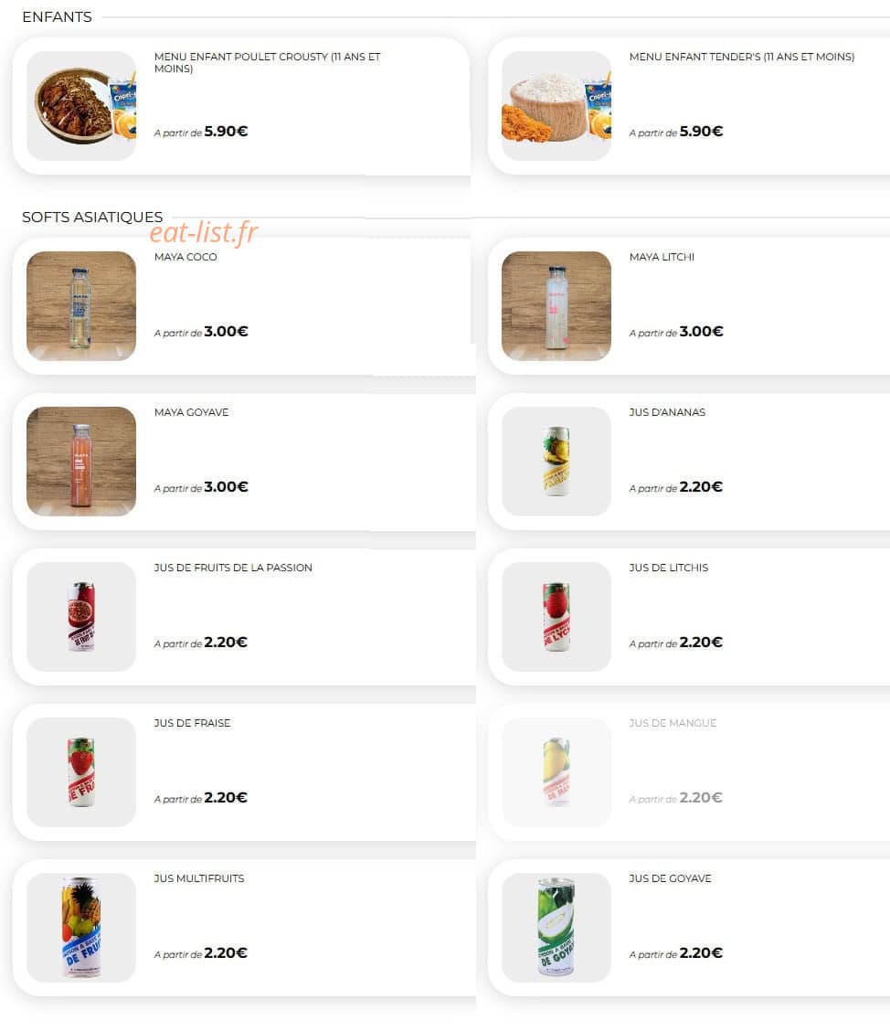 Wokami — carte page 2