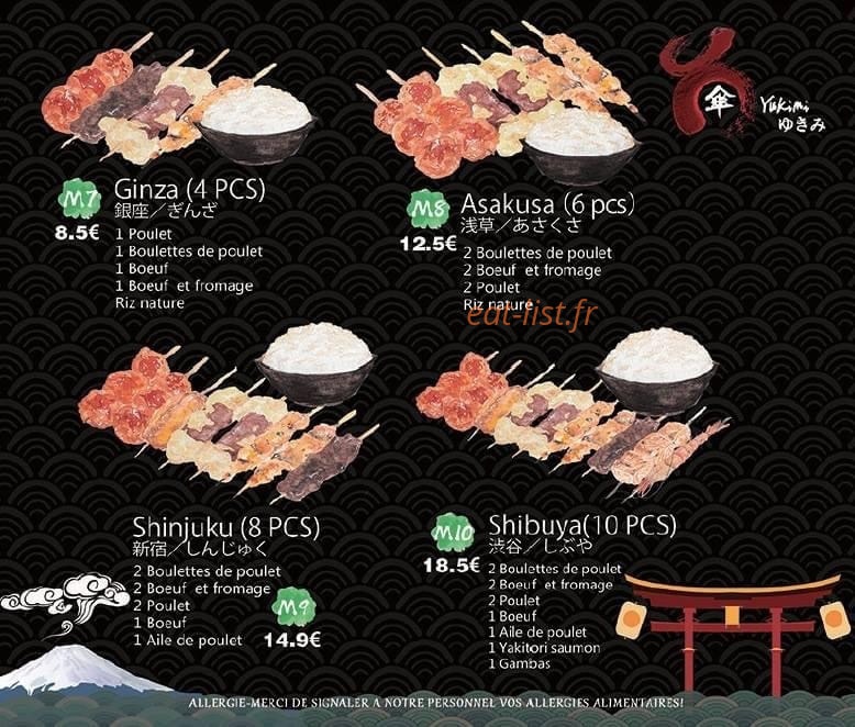 Yukimi — carte page 3