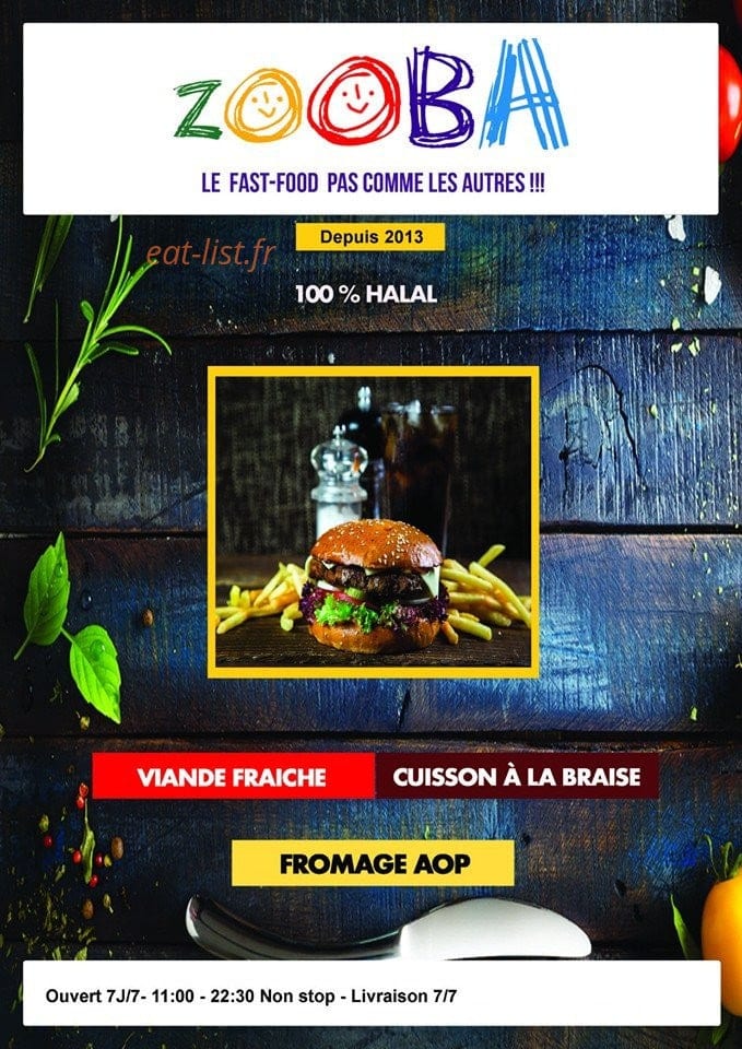 Zooba — carte page 1