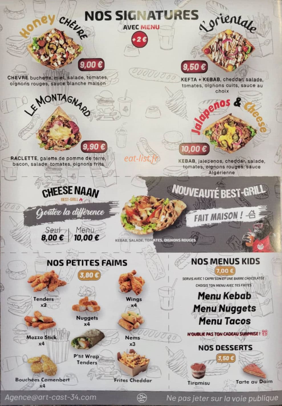 Best Grill 34 — carte page 2