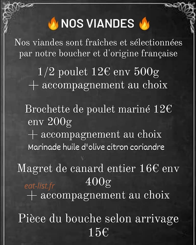 Chicken and co — carte page 2