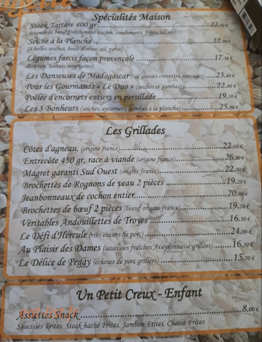 Côté Mer — carte page 3