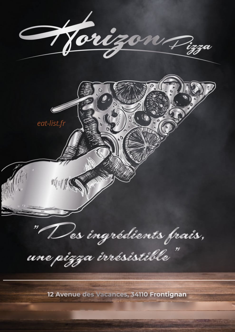 Horizon pizza — carte page 1