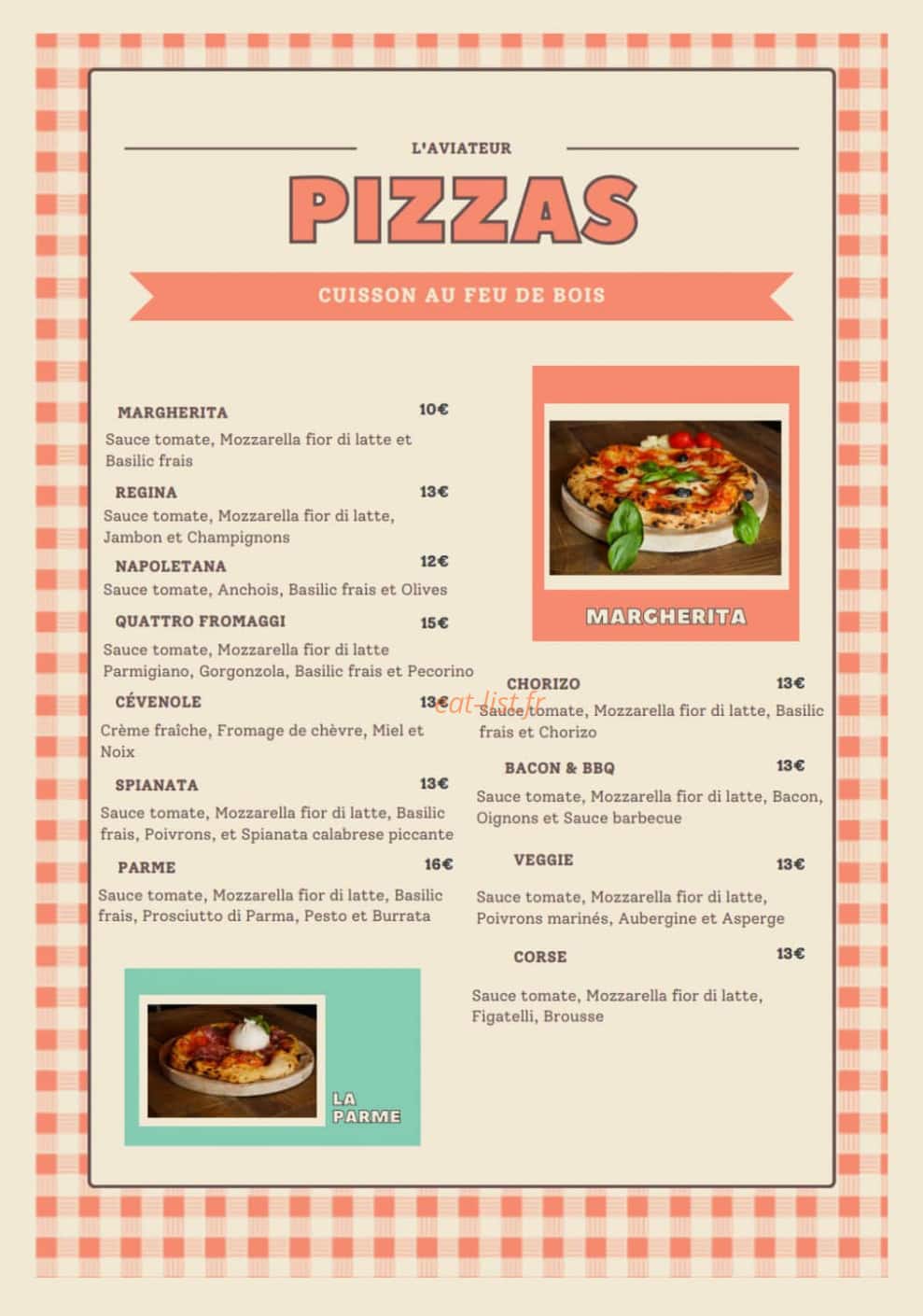 L'aviateur — carte page 2