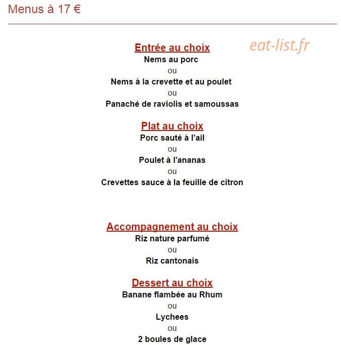 L'Orchidée — carte page 1